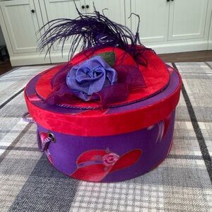 Vintage St Jane Collection by Dritz Red Hat Society Sewing box